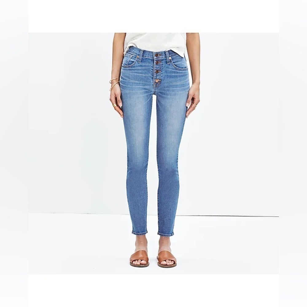9” Madewell High-Rise Skinny Jeans